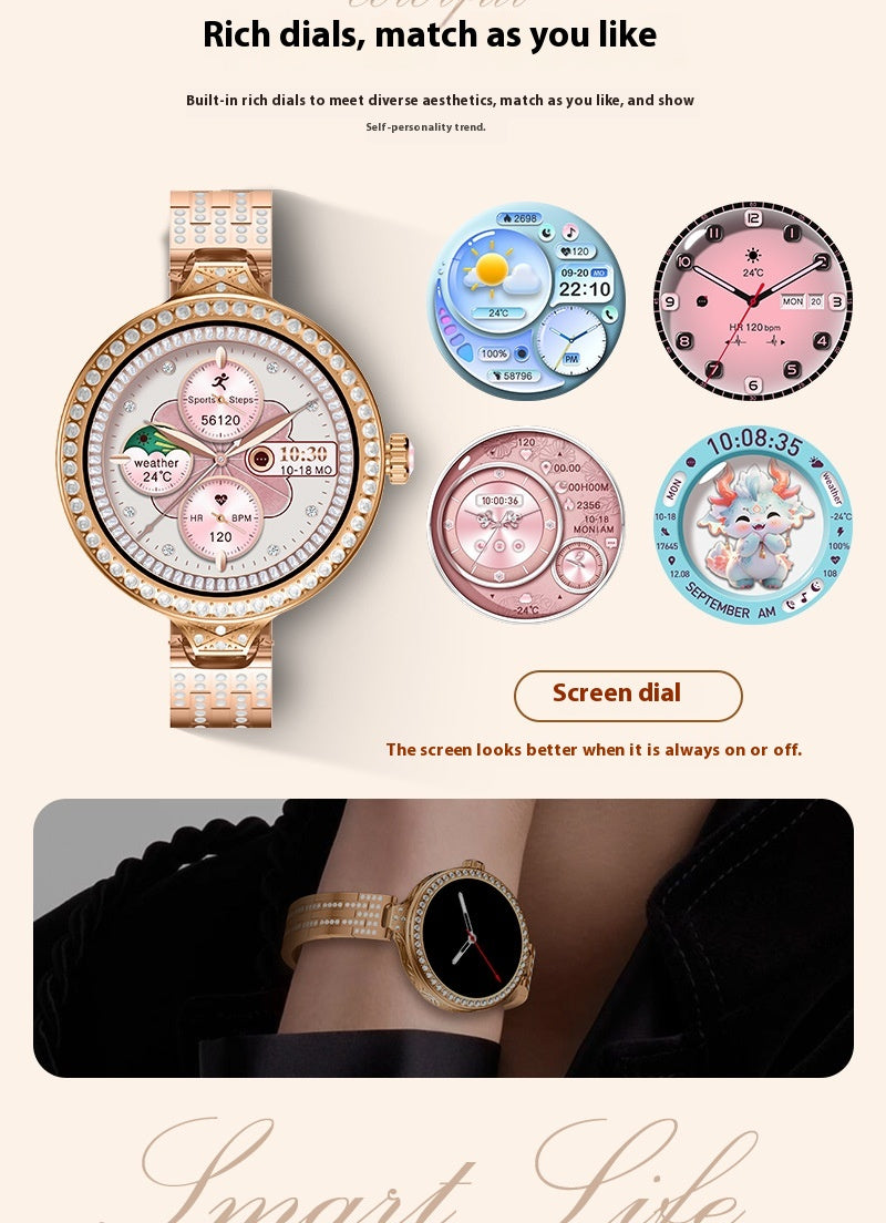 Smartwatch HW16 MINI für Damen – Bild 2 | LuxeStyle