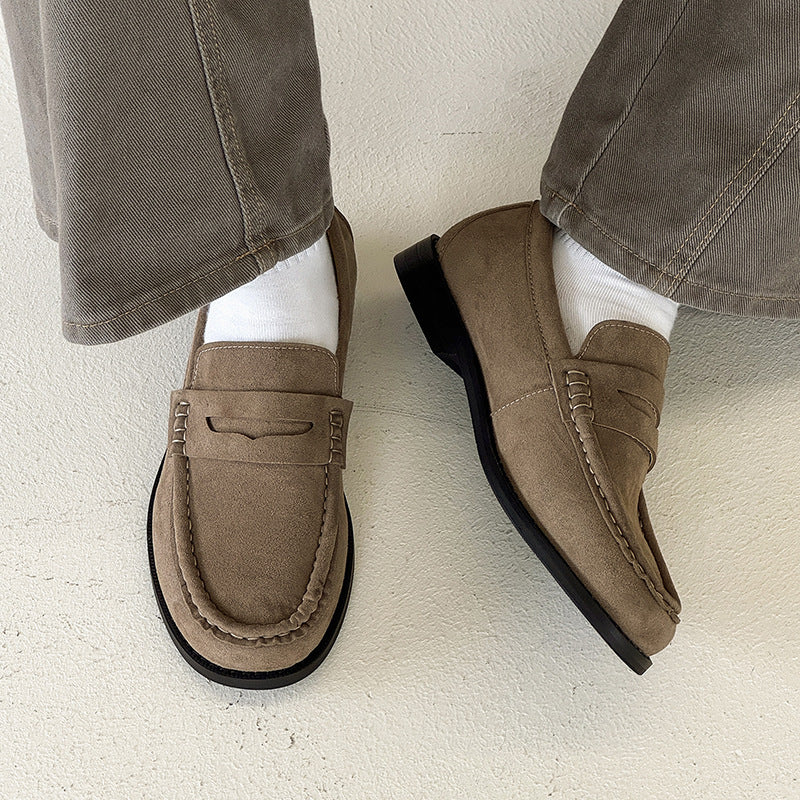 Atmosphere Basic Slip-on Lederschuhe – Bild 6 | LuxeStyle