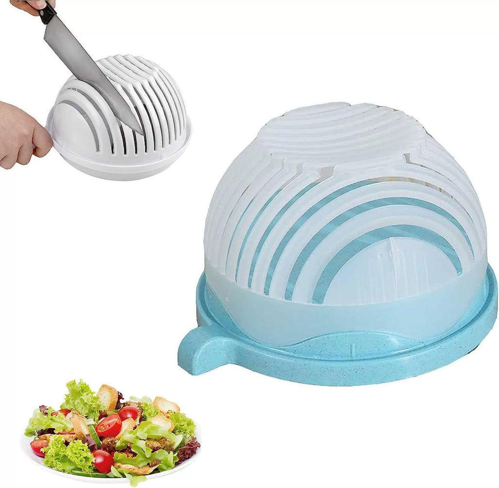 Salat- und Gemüsehacker mit Sicherheitsverschluss