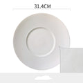 Porzellanplatte 31 cm rund – Stripes & Wellen – Bild 5 | LuxeStyle