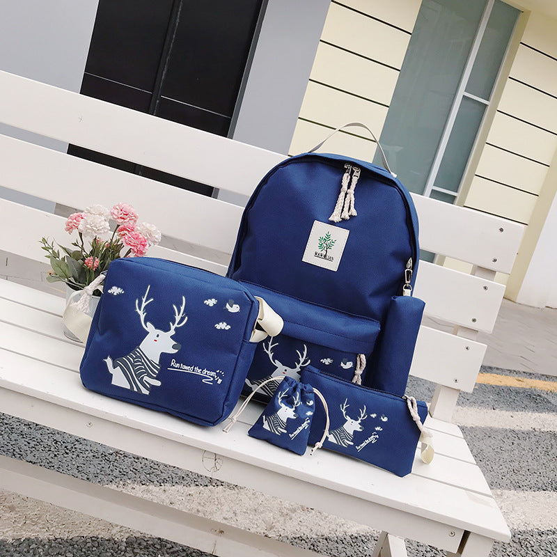 5-teiliges Rucksack-Set mit grosser Kapazität
