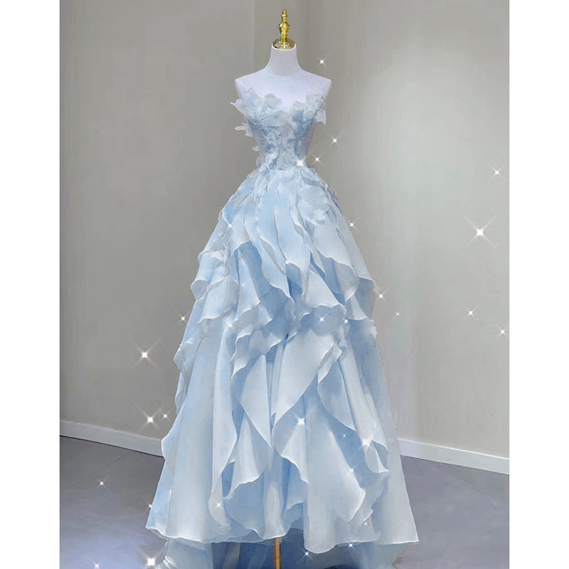 Ethereal trägerloses Ballkleid – Bild 5 | LuxeStyle