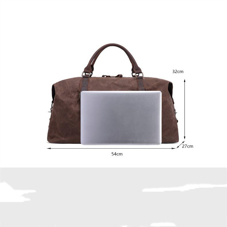 Faltbare Reisetasche aus Canvas – Bild 7 | LuxeStyle