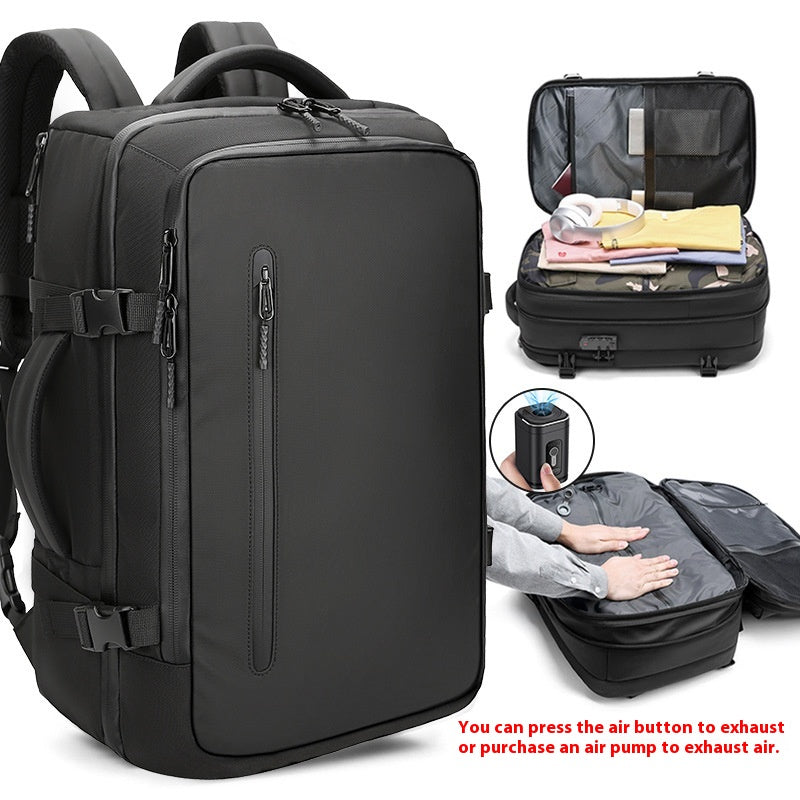 Vakuum-Kompressionsrucksack mit schlichtem Design – Bild 5 | LuxeStyle