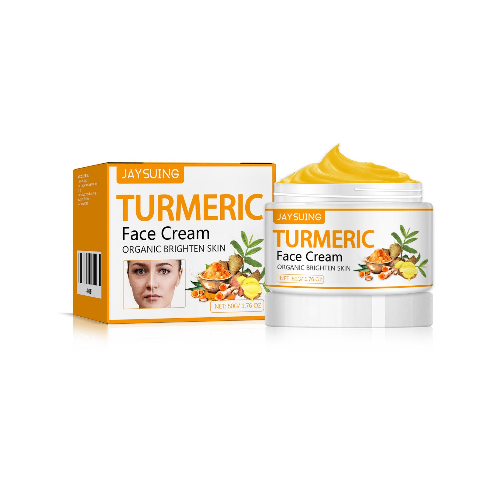 Jaysuing Kurkuma Hautcreme – Ansicht 4