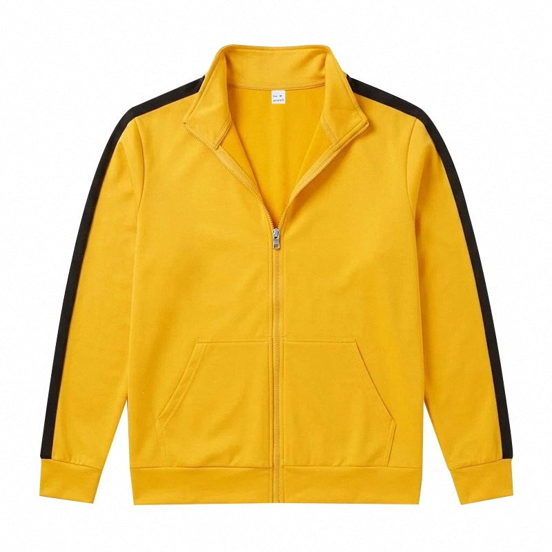 Herren-Jacke Relaxed Fit Sporty Zip-Up
