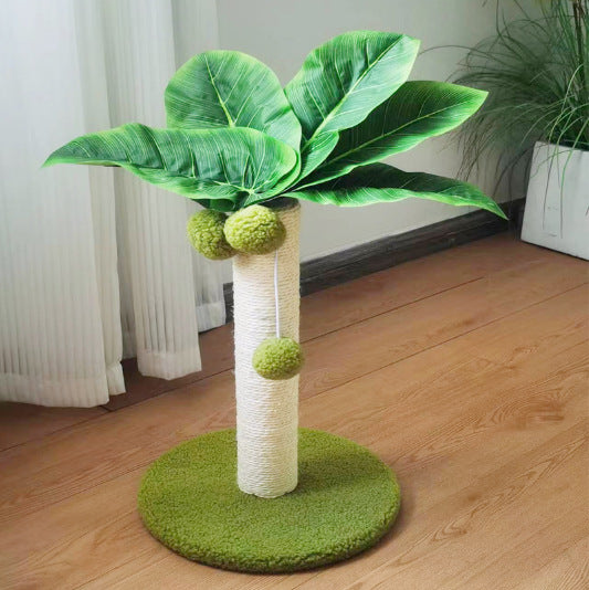 Sisal-Katzenbaum Smaragdgrün