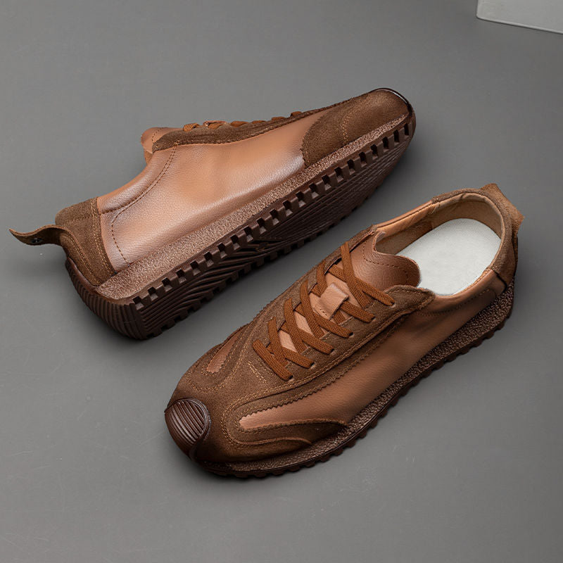 Leder-Sneaker im Retro-Look für Herren – Bild 3 | LuxeStyle