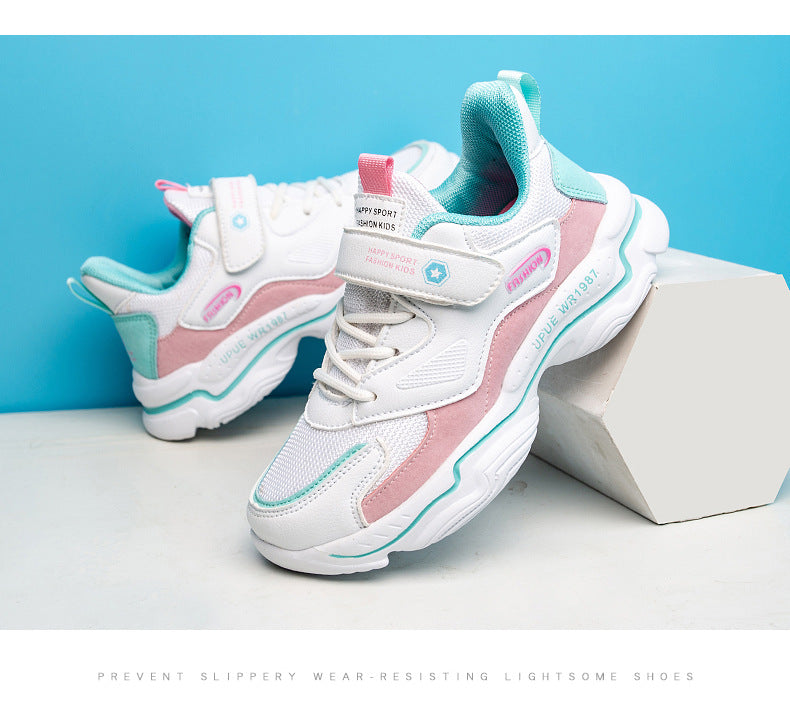 Rutschfeste Klett-Sneakers für Kinder – Bild 4 | LuxeStyle