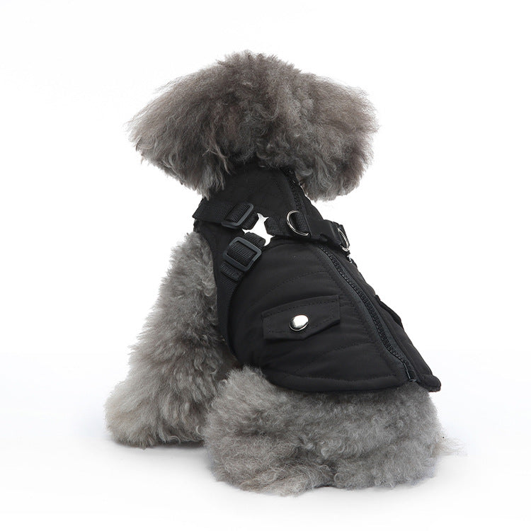 Hunde-Baumwolljacke mit Reissverschluss | LuxeStyle