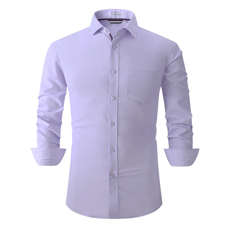 Premium Herrenhemd Langarm Business – Bild 9 | LuxeStyle