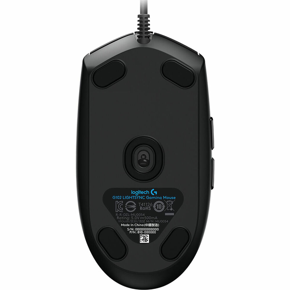 Gaming Maus Logitech 910-005823 Schwarz Wireless