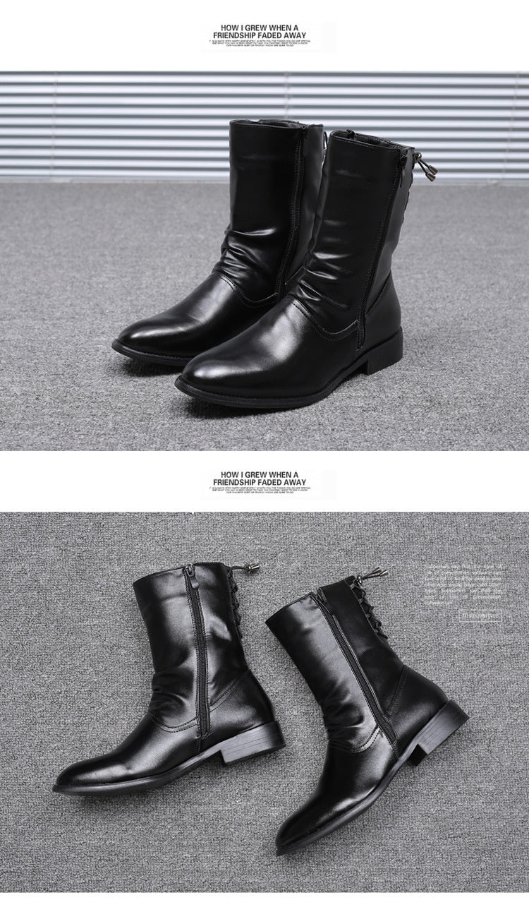 Spitze Lederstiefel für Herren