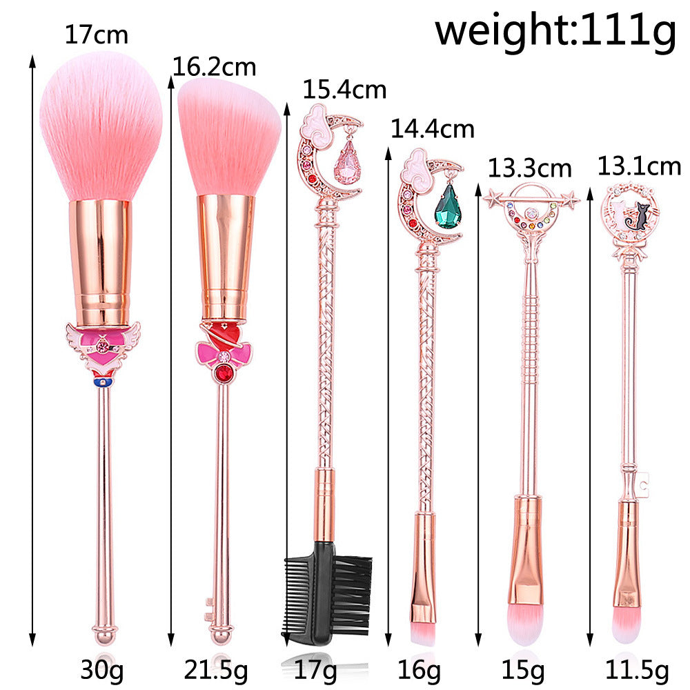 Beauty Girl Warrior Pinselset
