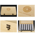 Münzsammlungsbox aus Holz