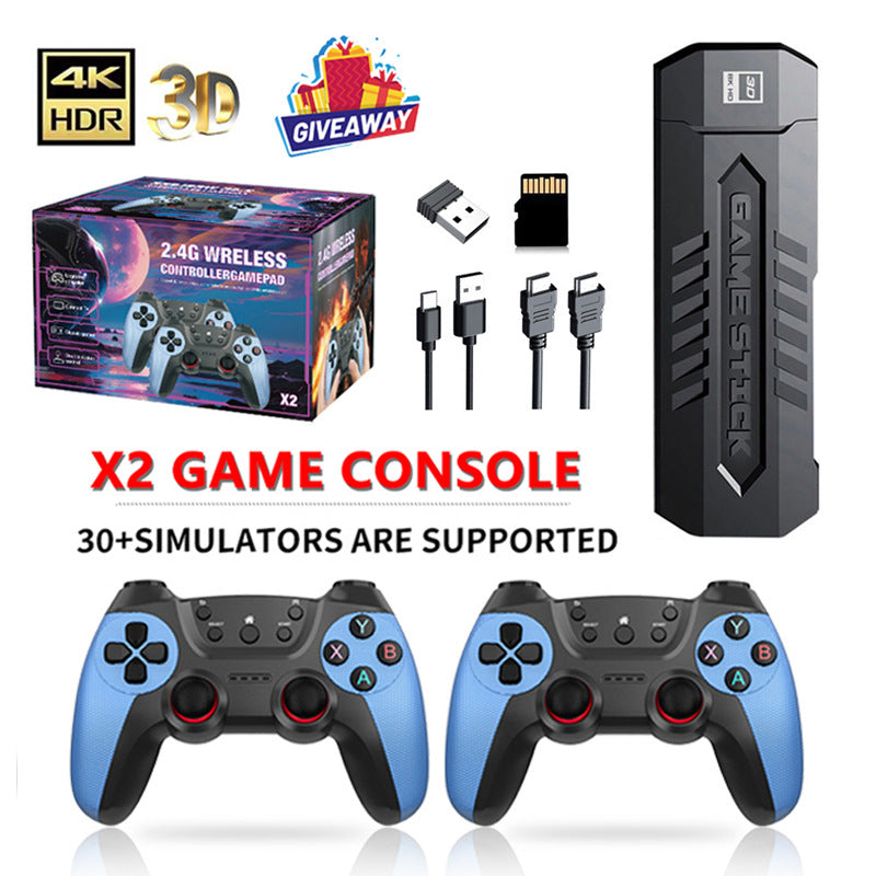X2 Blue 4K Wireless Gaming Konsole