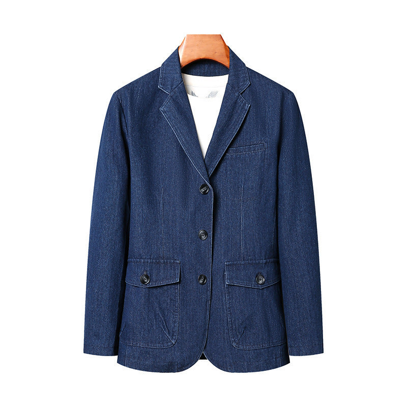 Herren Jeansjacke im Used-Look