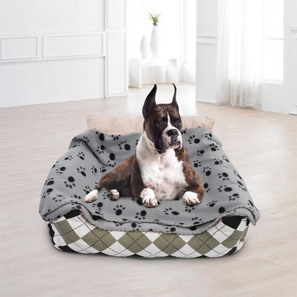 Tierfussabdruck-Pad für Katzen – 100 × 70 cm | LuxeStyle