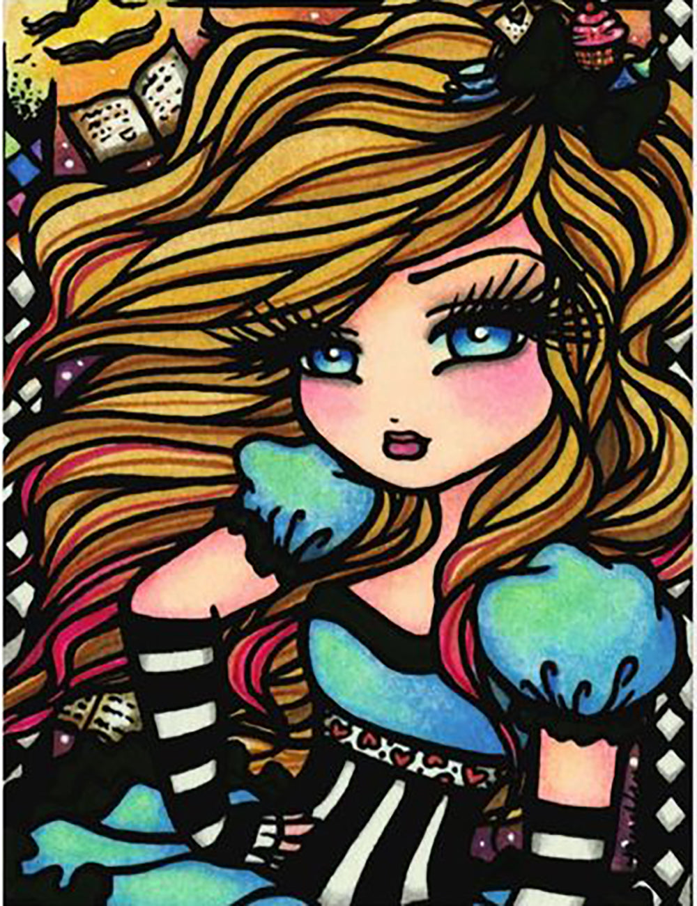 Diamond Painting Kit mit Rundsteinen – Bild 8 | LuxeStyle