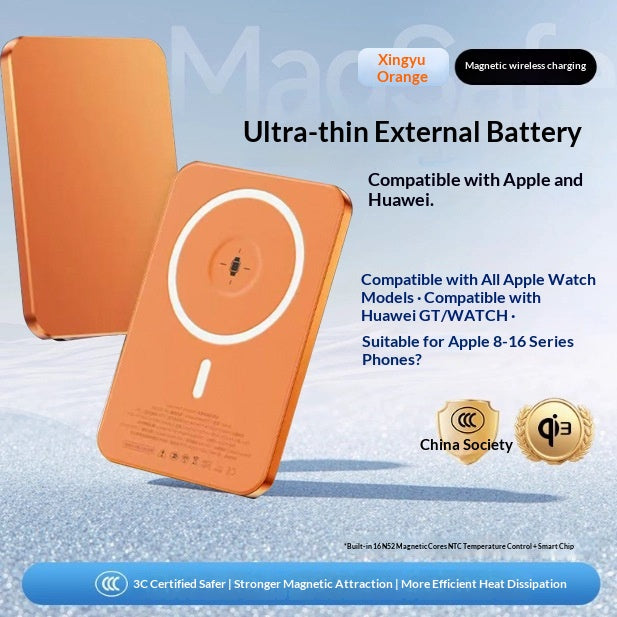 Magnetische Powerbank 10’000 mAh