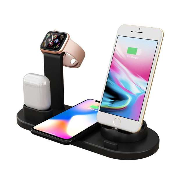 4-in-1 Ladestation für alle Geräte