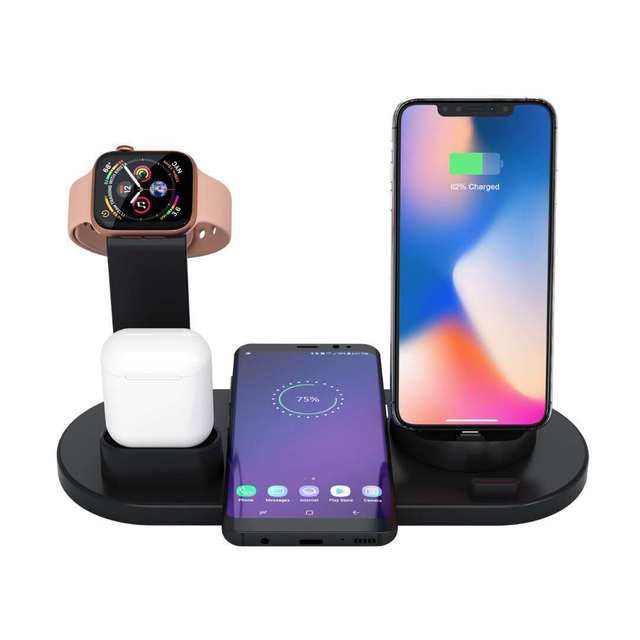 4-in-1 Ladestation für alle Geräte