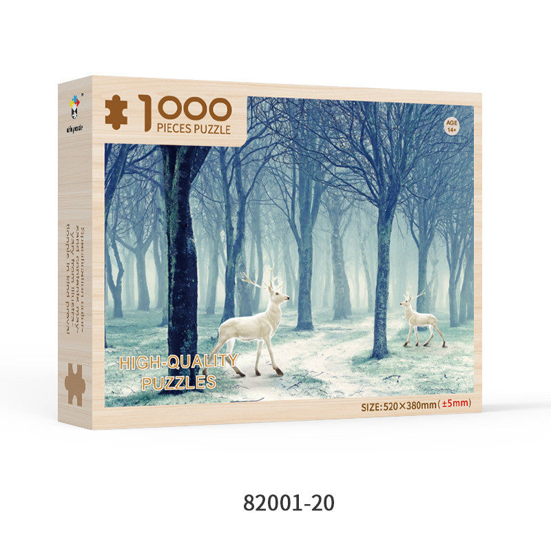 Holzpuzzle für Erwachsene – 1000 Teile – Bild 11 | LuxeStyle