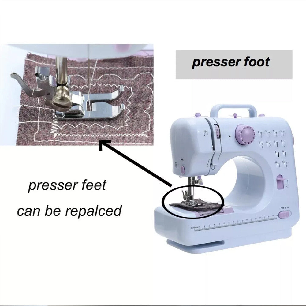 Kleine Nähmaschine für unterwegs