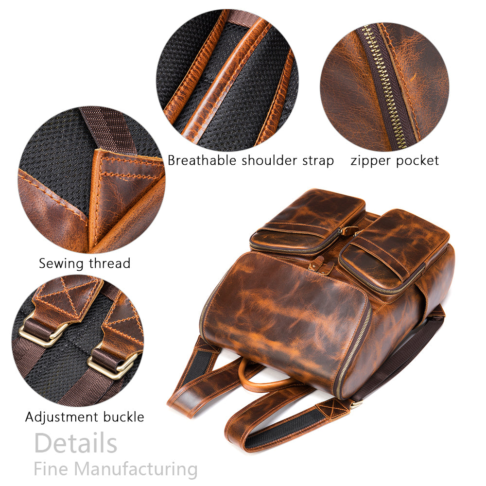 Vintage Lederhandtasche – Bild 4 | LuxeStyle