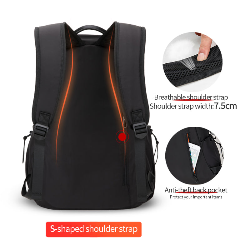 Reiserucksack 56-75 L mit Computerfach | LuxeStyle