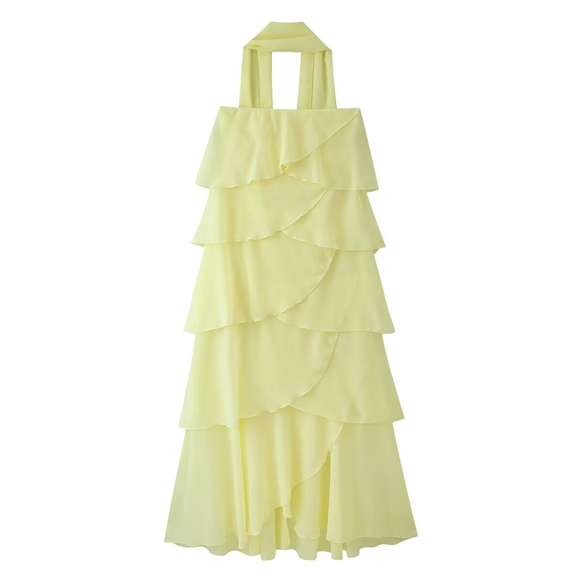 Elegantes Rüschenkleid