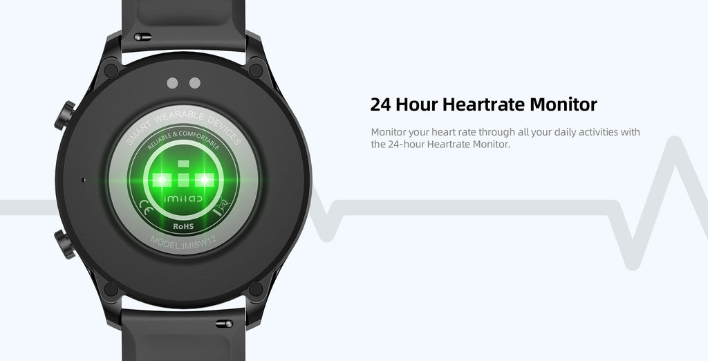 IMILAB W12 Smartwatch – Fitness Tracker – Bild 11 | LuxeStyle
