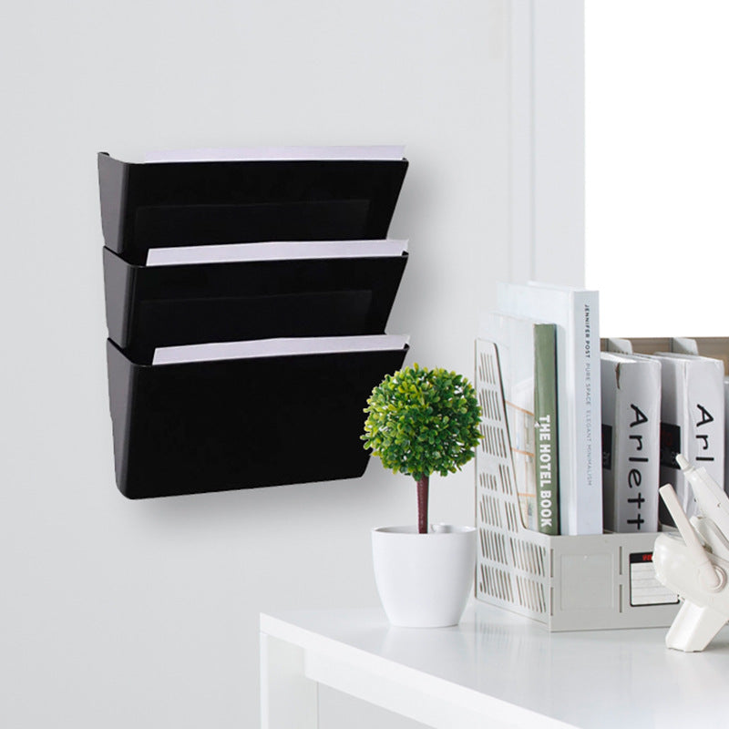 Wandmontierter Dokumentenhalter aus Kunststoff | LuxeStyle