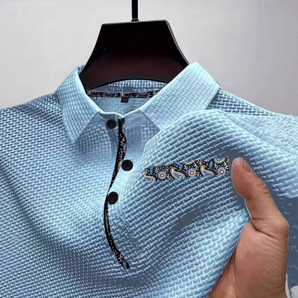 Kurzarm-Shirt aus Eisseide – Bild 7 | LuxeStyle