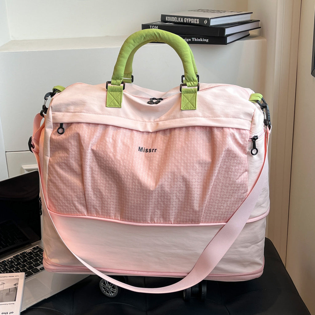 Reisetasche mit Rollen, erweiterbar – Bild 3 | LuxeStyle