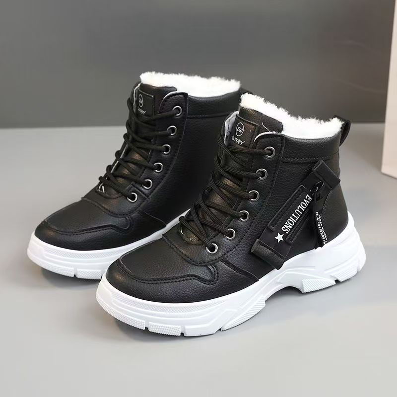 Gefütterte, wasserdichte Baumwollschuhe für Damen
