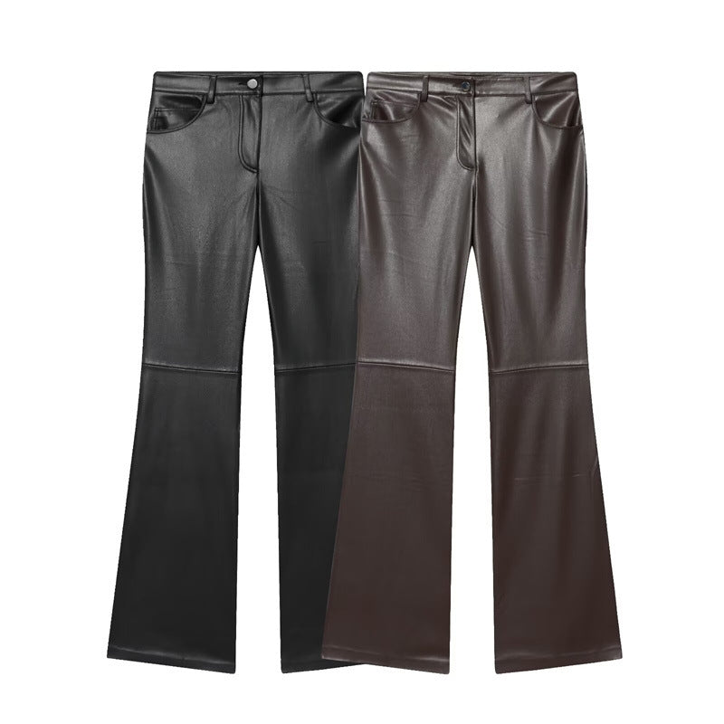 Wool Blend Cord-Hosen
