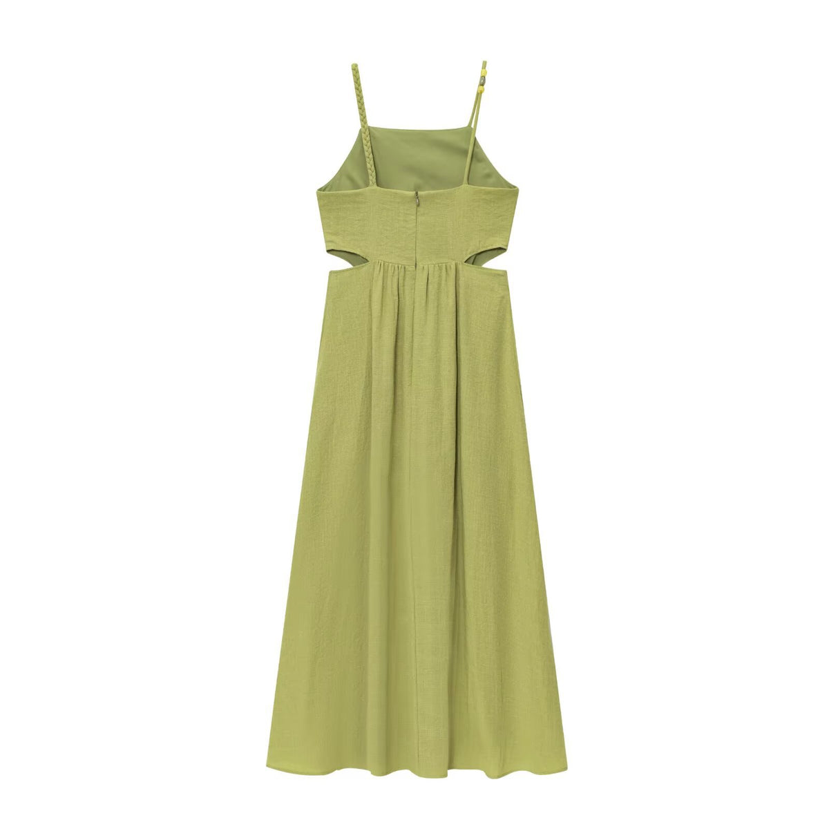 Ausgeschnittenes Casual-Kleid mit Spaghettiträgern – Bild 2 | LuxeStyle