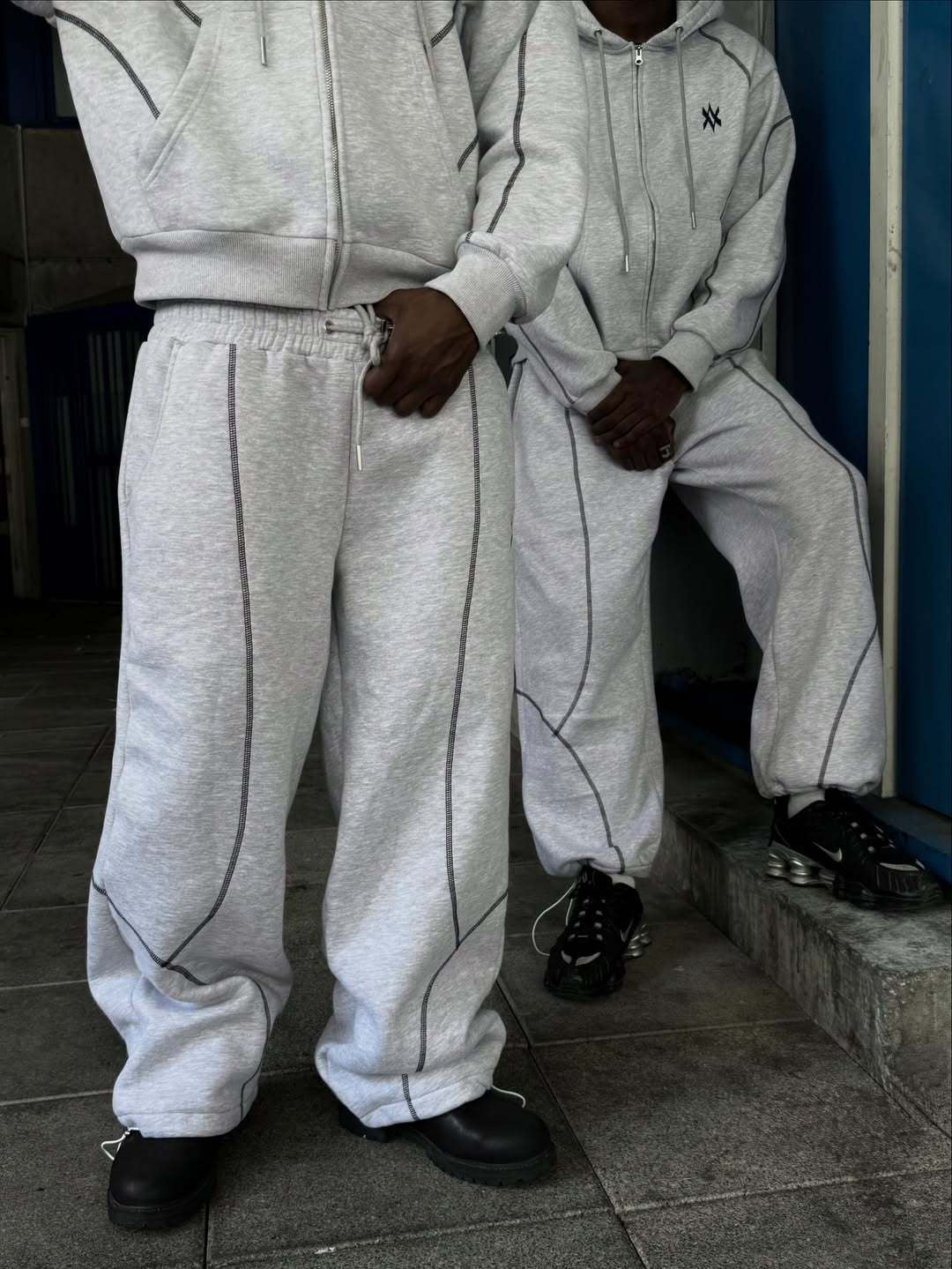 Hoodie & Jogginghose Set im Partnerlook