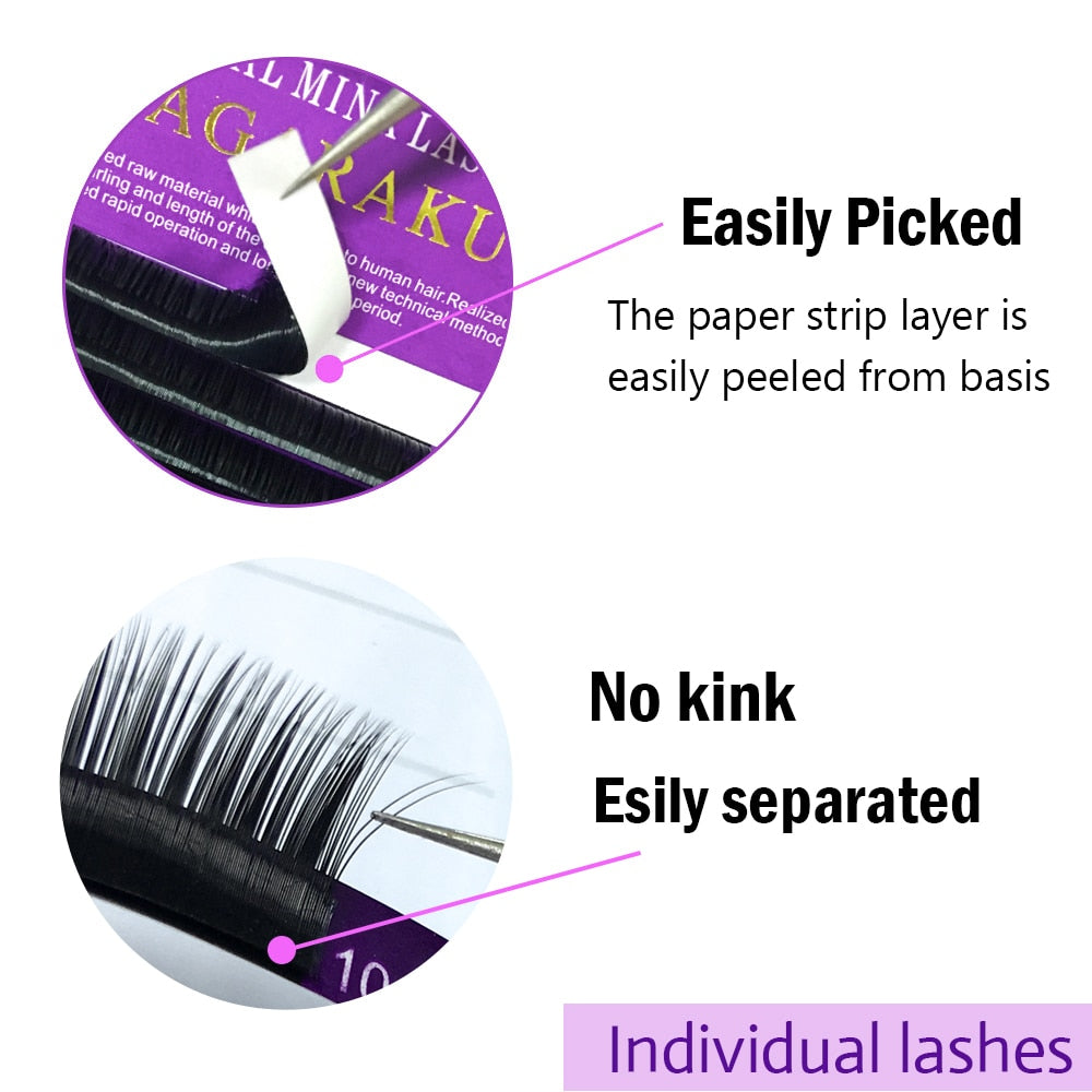 16 Reihen Fake-Mink Wimpernverlängerung – Bild 2 | LuxeStyle