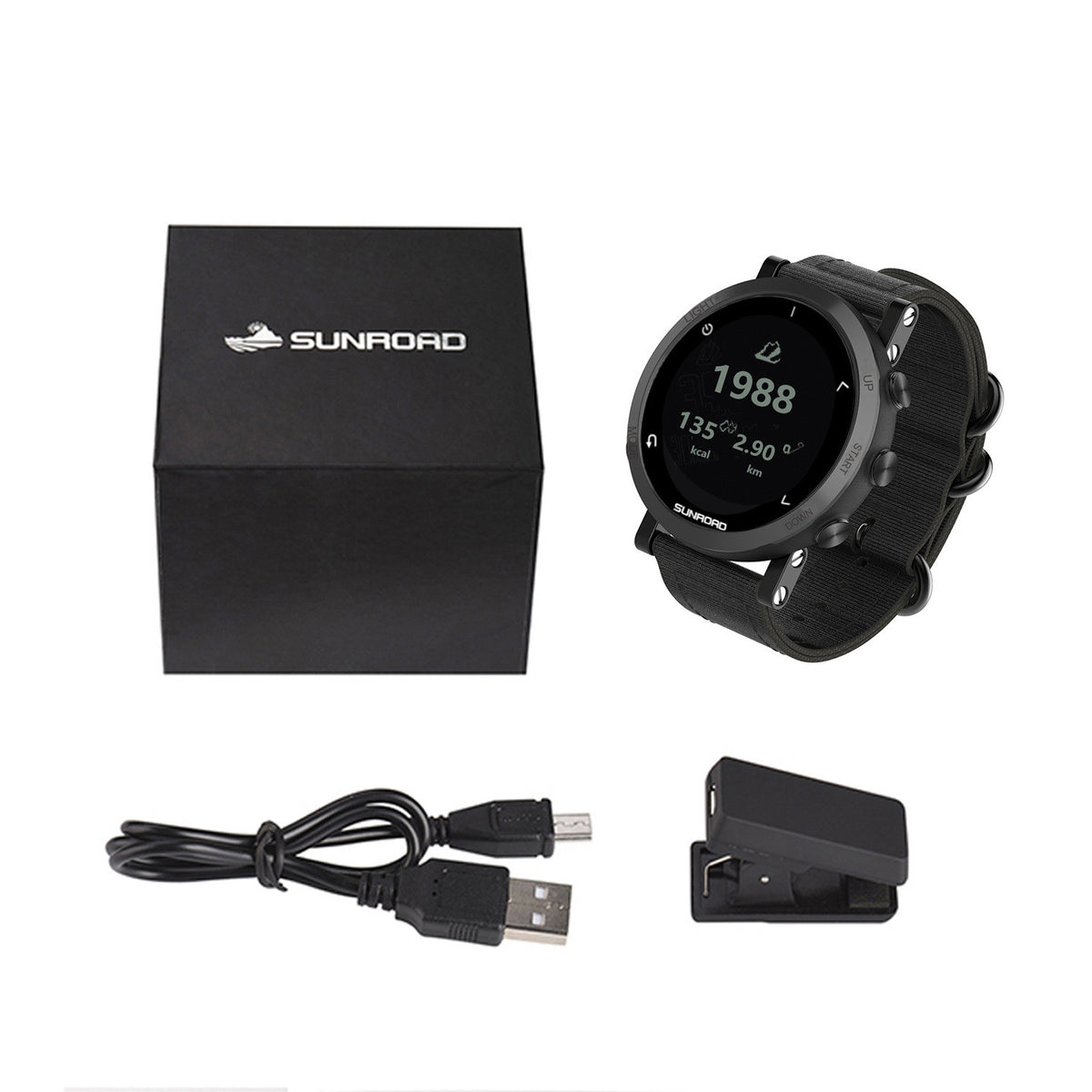 Smartwatch GPS Herzfrequenz Outdoor – Bild 2 | LuxeStyle