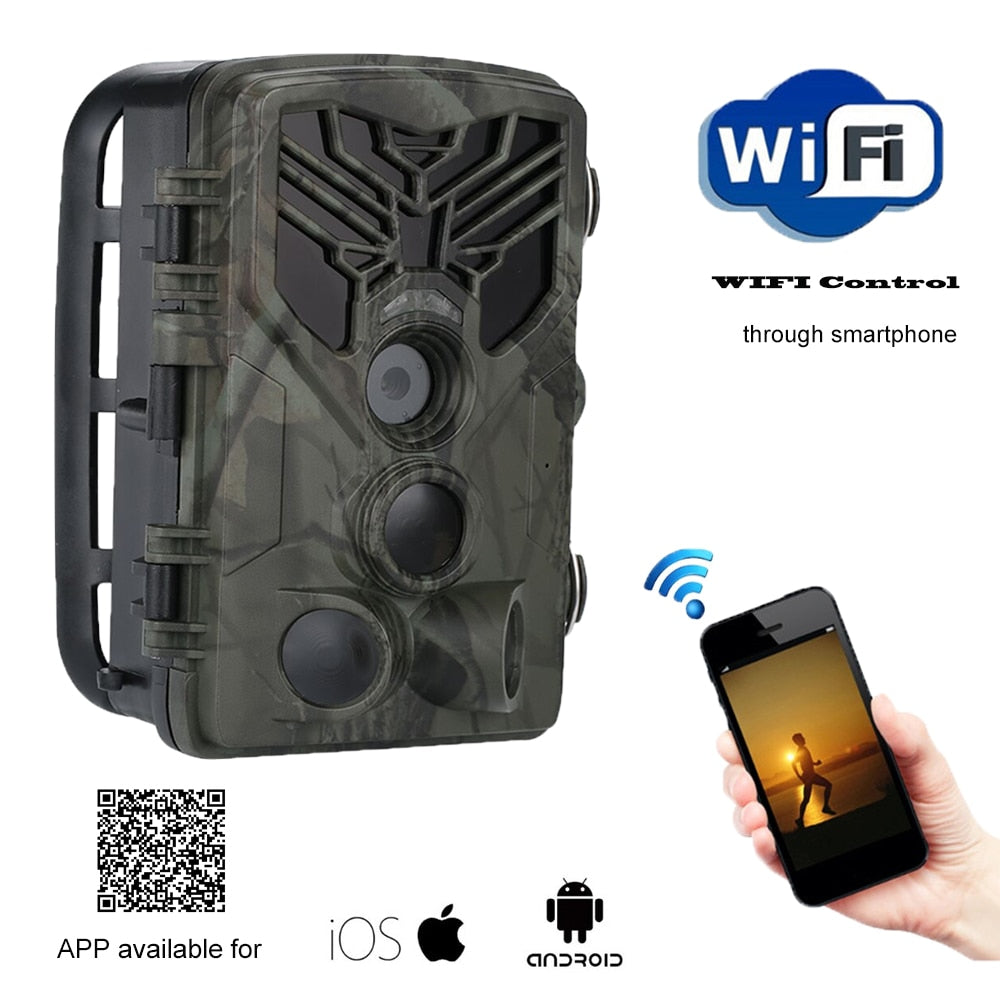 Feldüberwachungskamera mit WLAN-APP & Bluetooth