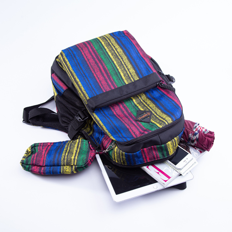 Reise-Rucksack aus PU-Leder – Bild 3 | LuxeStyle