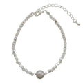 Asymmetrisches Kettenarmband mit Perlen – Bild 5 | LuxeStyle