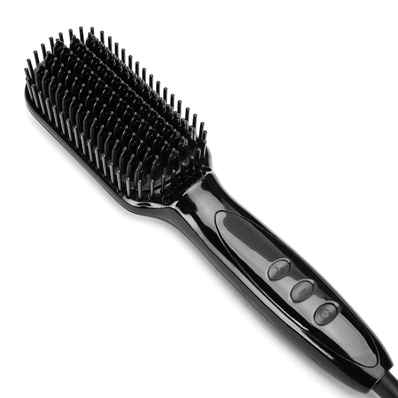 Keramik-Glättbürste für glattes Haar