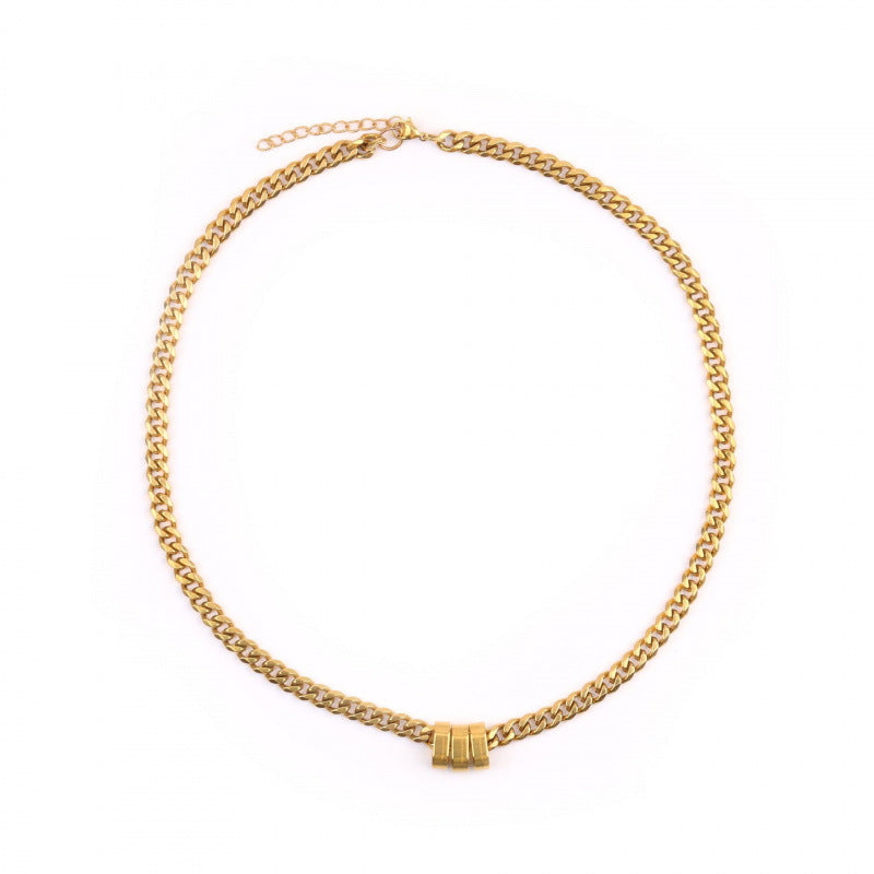 Cuban-Kette mit Anhänger