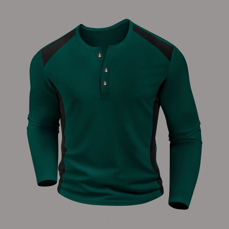 Herren Rollkragenpullover mit Waffelstruktur – Bild 4 | LuxeStyle
