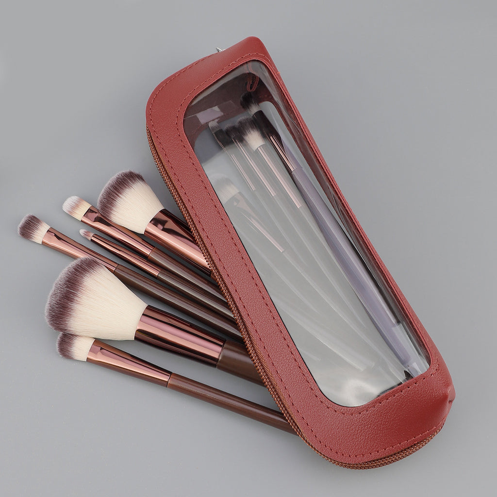 Makeup-Pinselset aus synthetischen Fasern – 11 Stück – Bild 2 | LuxeStyle