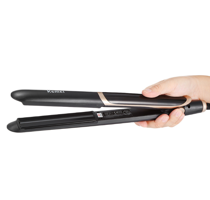 Profi 2-in-1 Glätteisen & Lockenstab mit Ionen-Technologie