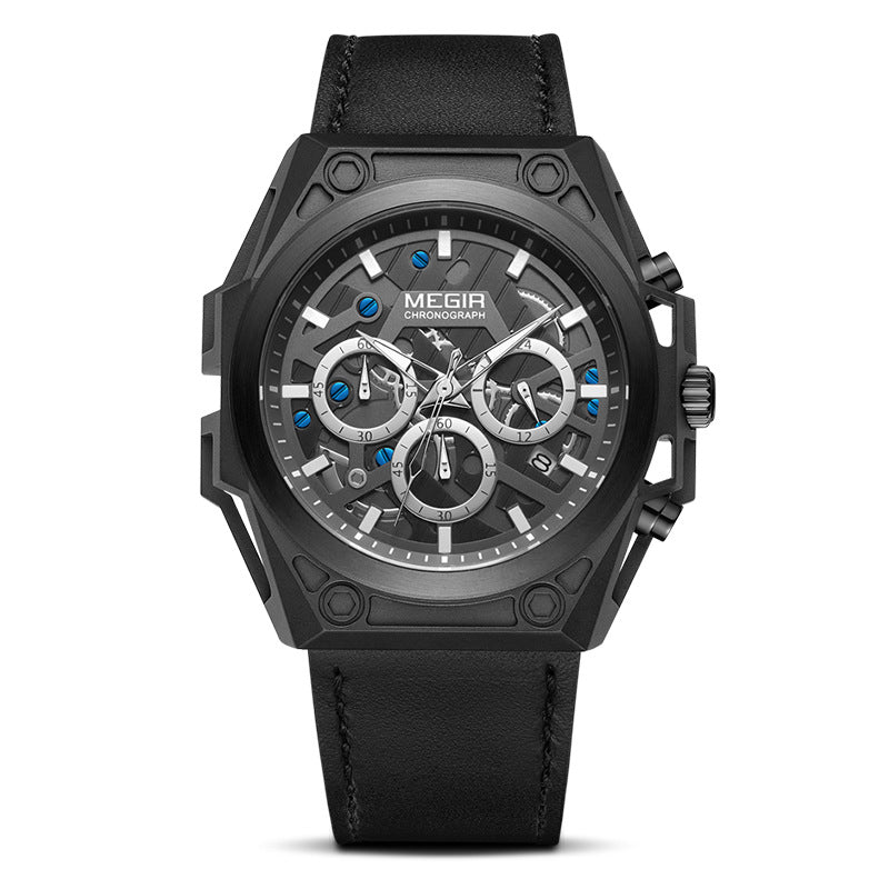 Sportliche Quarz-Uhr mit Luminanz – Bild 2 | LuxeStyle